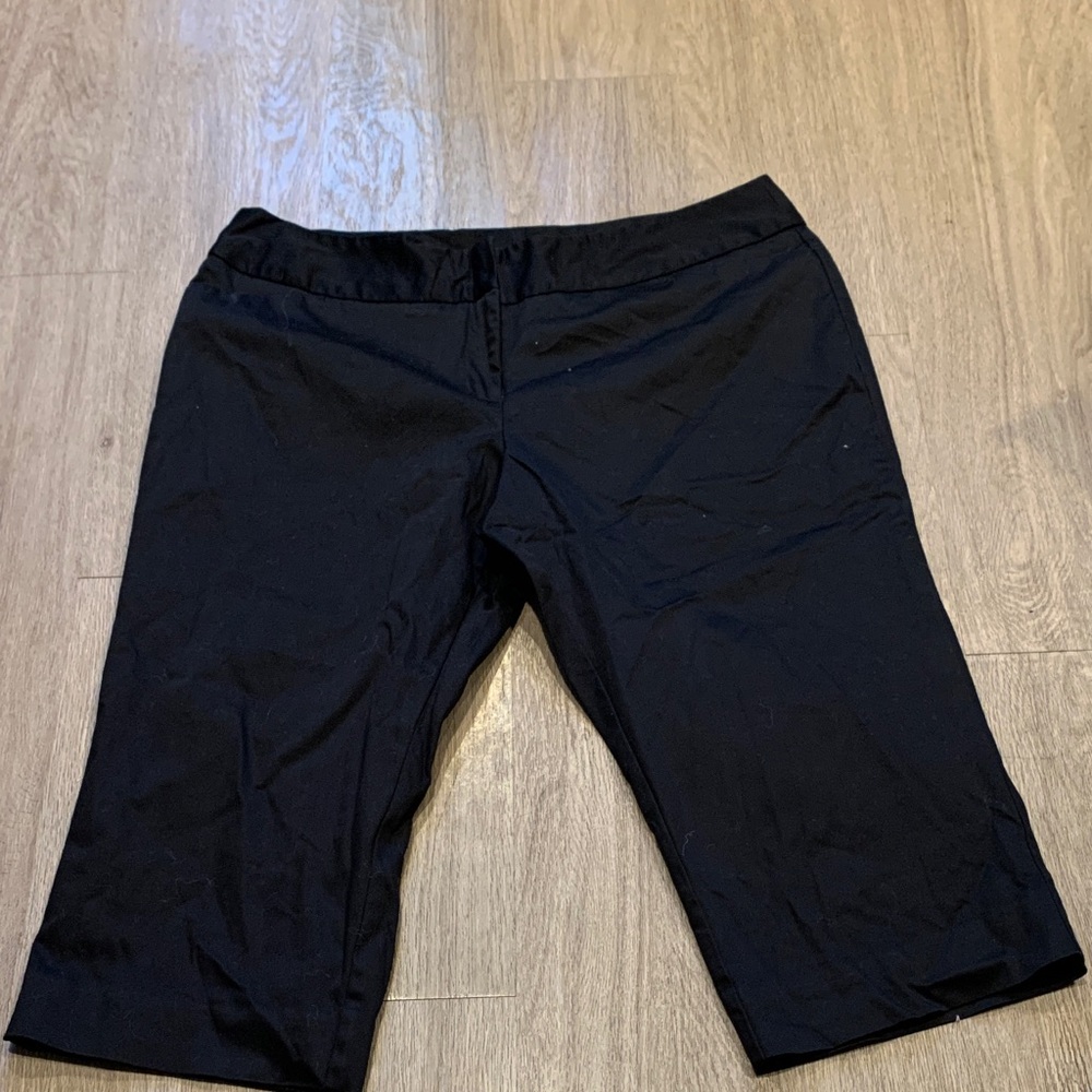 Black Cropped Pants